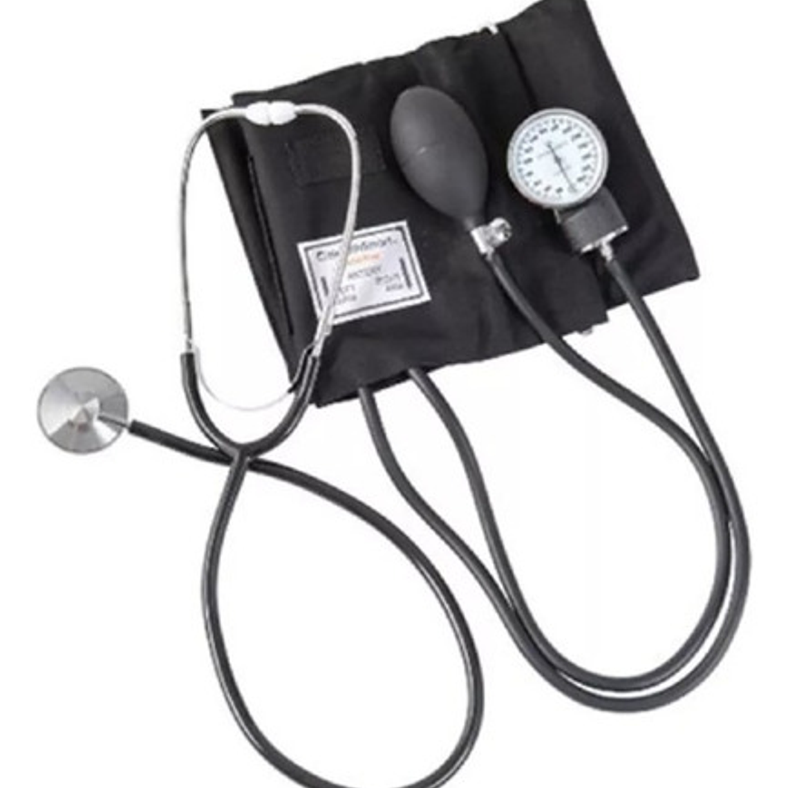 Tensiómetro Aneroide De Brazo Clásico Con Estetoscopio Bolso 5
