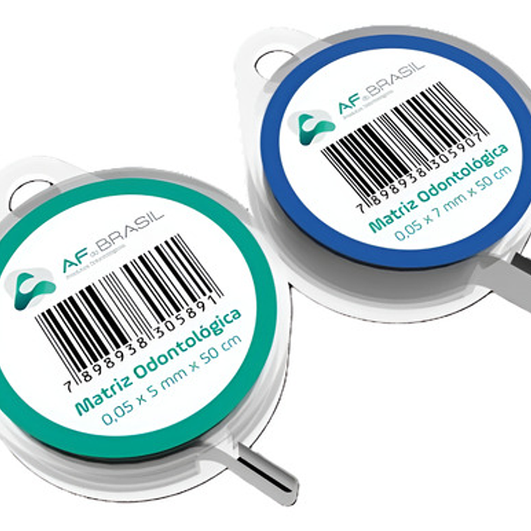 Banda Matriz Acero 1 Rollo De 50cm, Af Do Brasil Dental 1