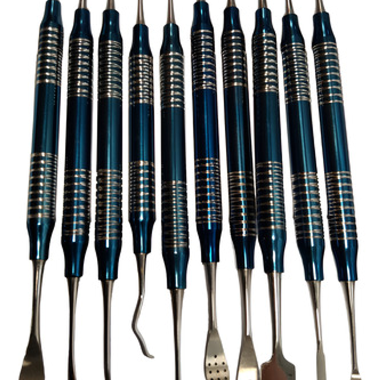 Set 10 Periostótomos Cirugía Bucal Instrumental Xl 1