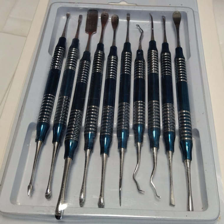 Set 10 Periostótomos Cirugía Bucal Instrumental Xl 5