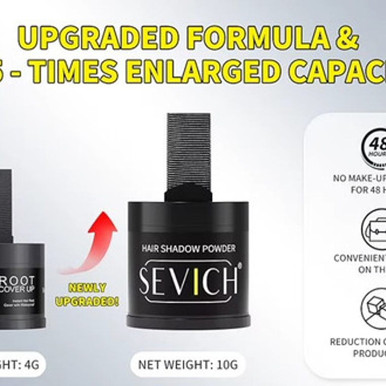 Sombra Sevich 10g Cubre Canas Única Con Cepillo Novedad 12