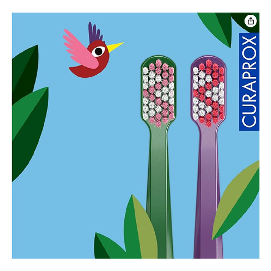 Pack Duo Cepillos De Dientes Curaprox Recycled Edition 5460 3