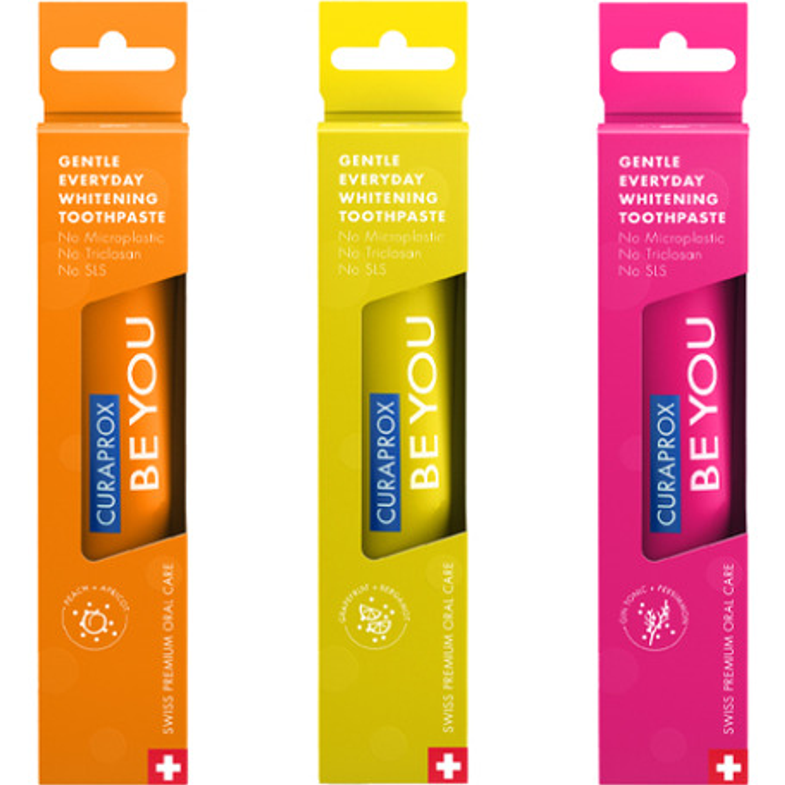 Pasta Dental Curaprox Be You Blanqueadora 60ml Colores 1un 14