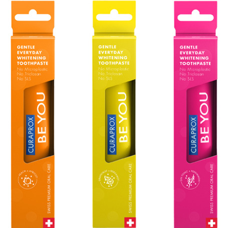 Pasta Dental Curaprox Be You Blanqueadora 60ml Colores 1un 20