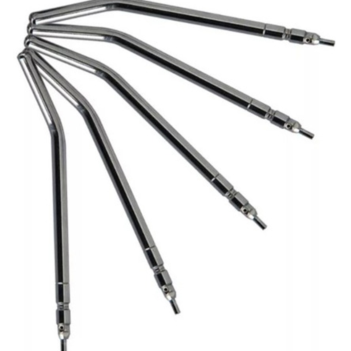 Set 10 Puntas Para Jeringa Triples Dental Autoclavable Acero 2