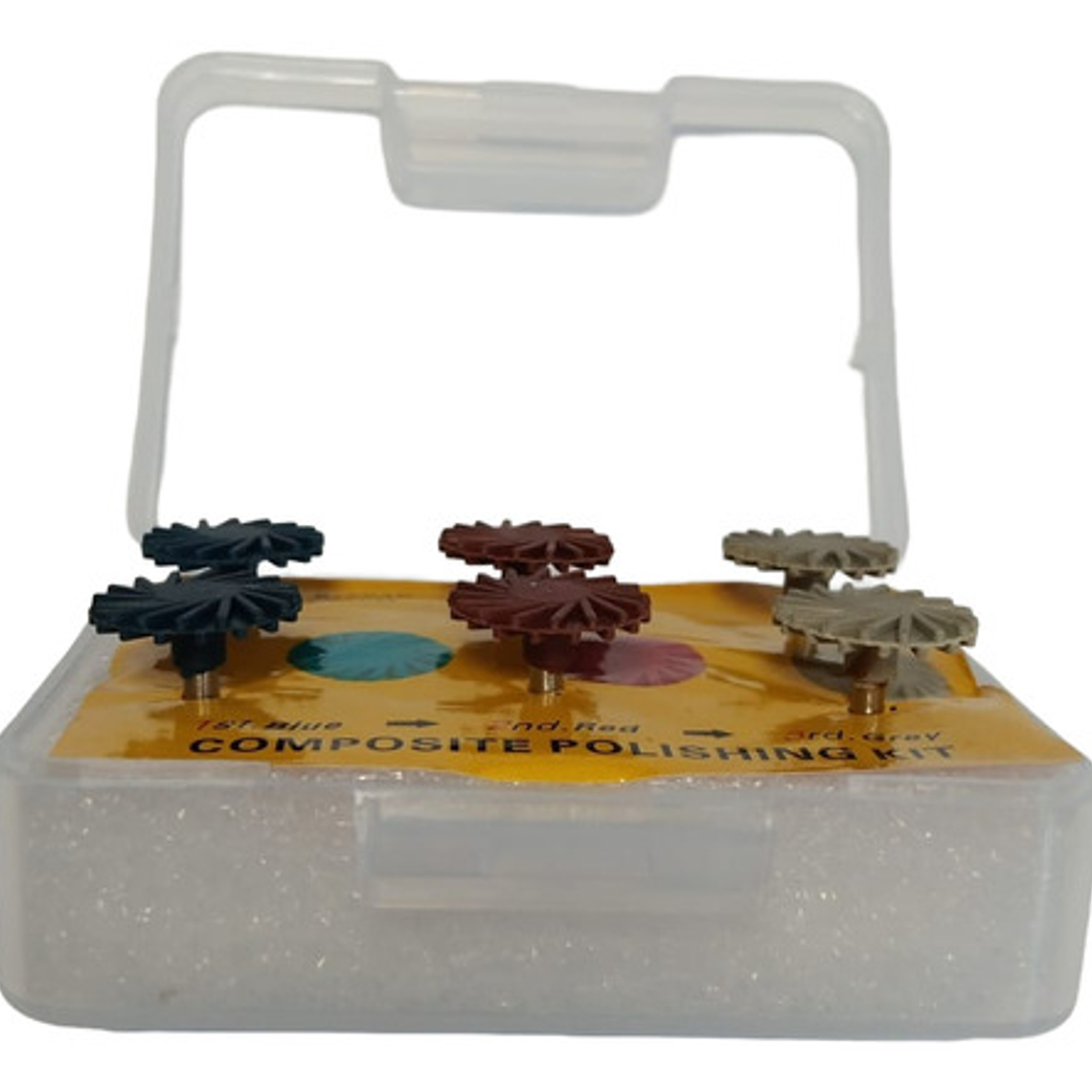 Goma De Pulido Set Tipo Enhance Baja Velocidad Rueda Pacard 3