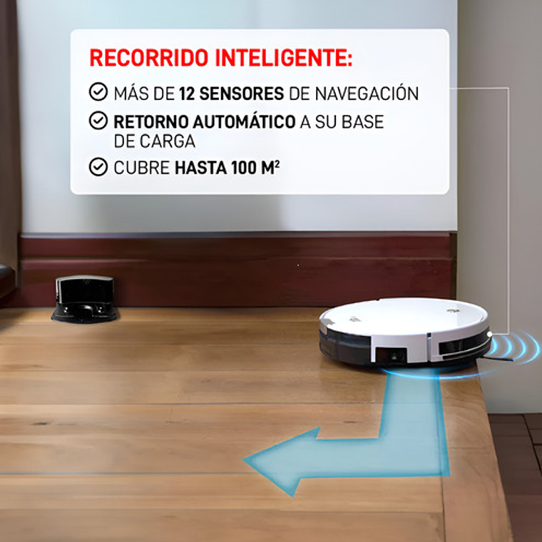 Aspiradora Y Trapeadora Robot Osoji Duo Dojosan 990 Combo 3