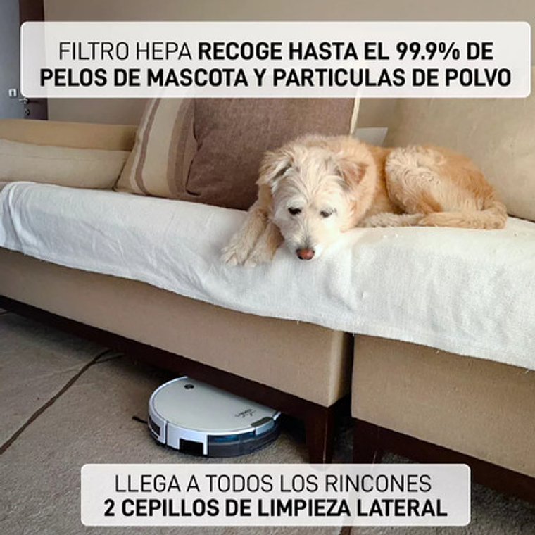 Aspiradora Y Trapeadora Robot Osoji Duo Dojosan 990 Combo 5