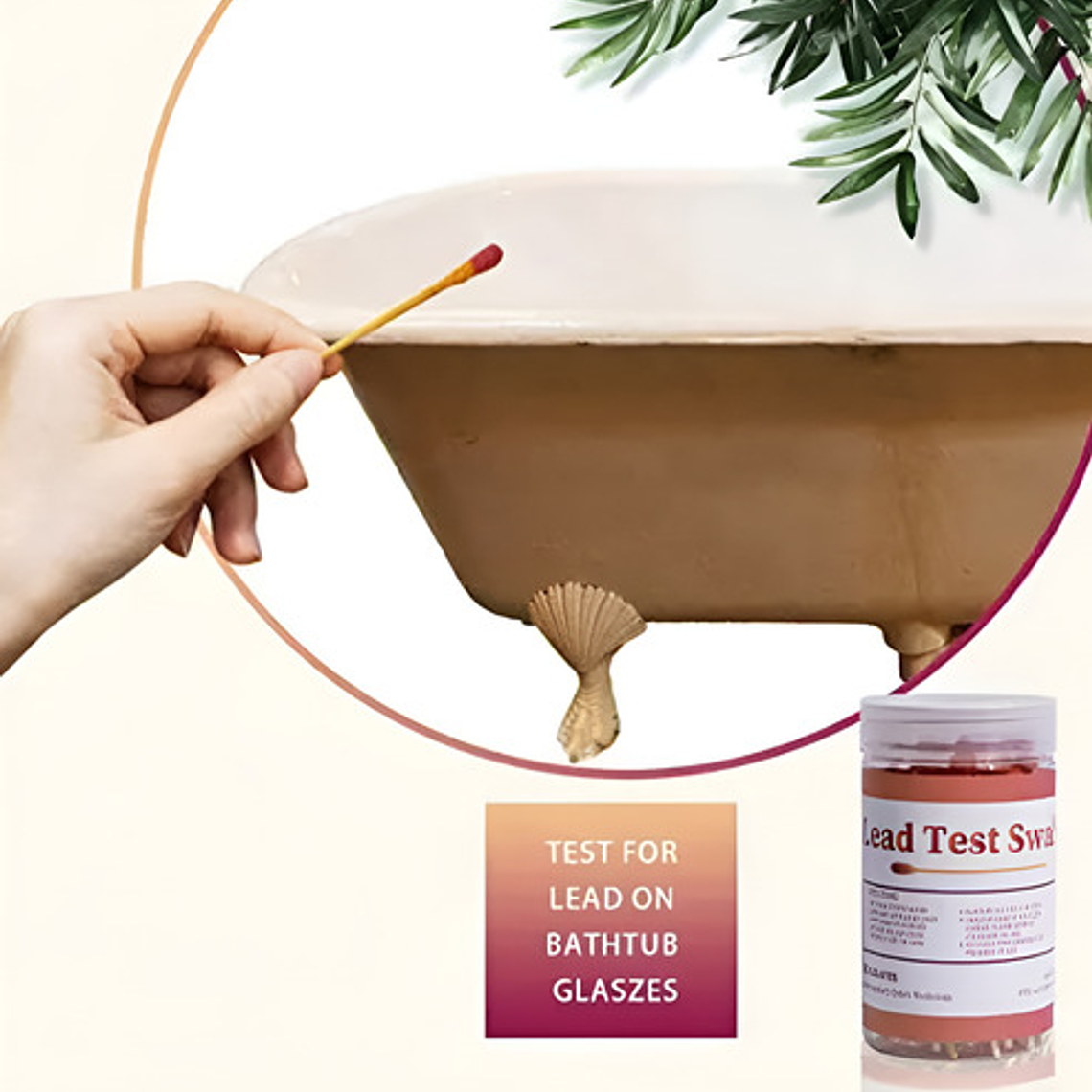 Set Tiras Medición Análisis Plomo Toxicidad Paredes Metales 3