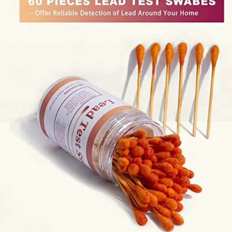 Set Tiras Medición Análisis Plomo Toxicidad Paredes Metales 7