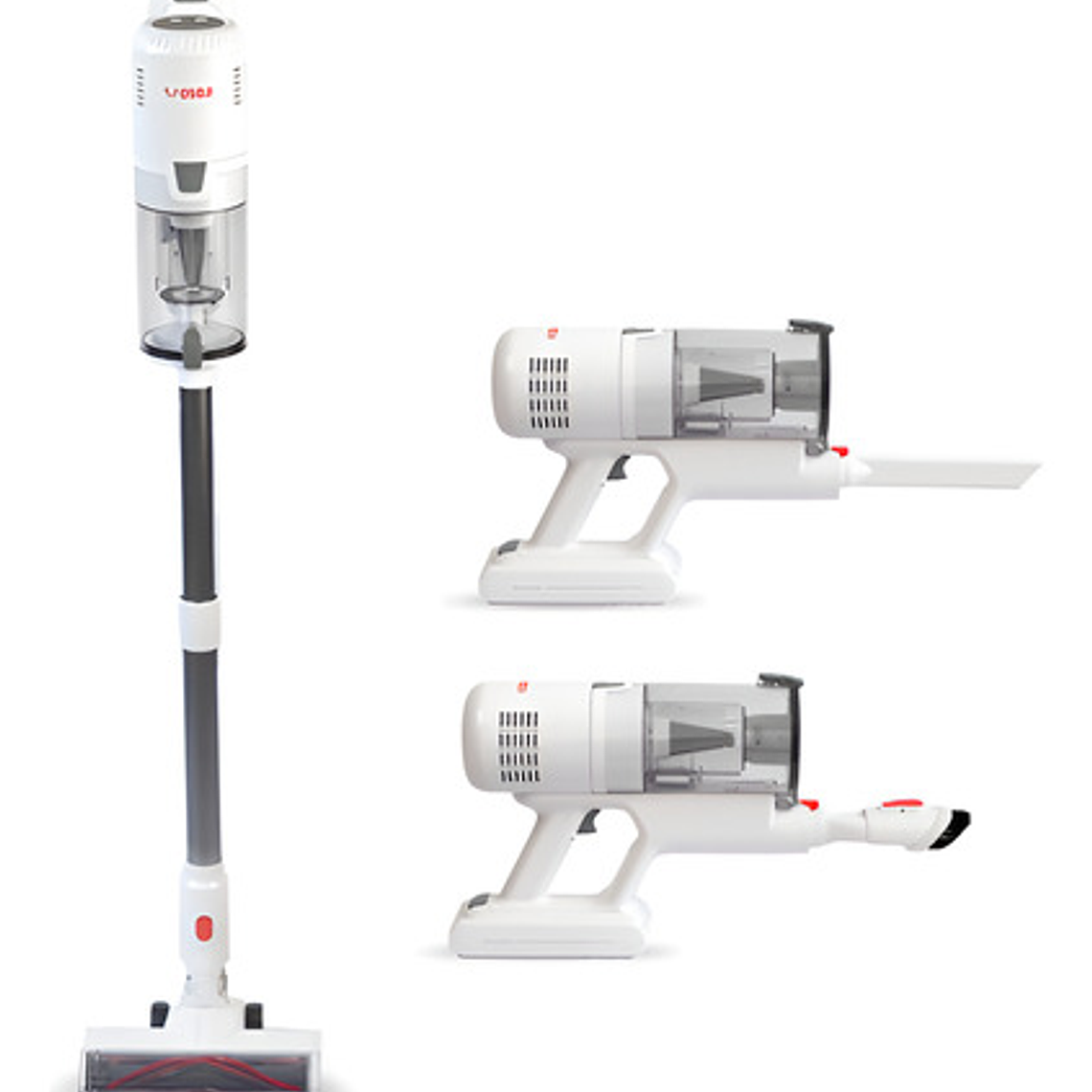 Aspiradora Inalámbrica Osoji D300 Led 25000p Hepa 1 Hora 1