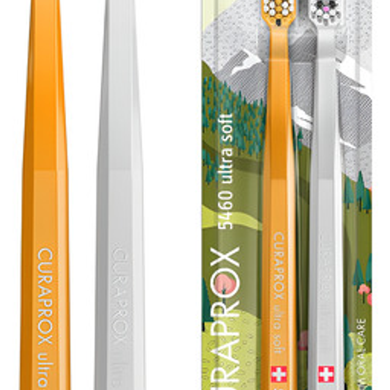 Pack Duo Cepillos De Dientes Curaprox Fox And Bunny Edition 1