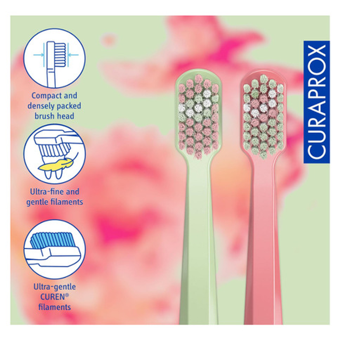 Pack Duo Cepillos Dientes Curaprox Microdcope Edition 5460 6