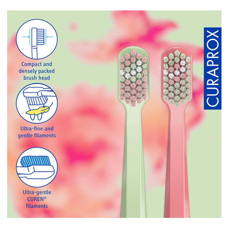 Pack Duo Cepillos Dientes Curaprox Microdcope Edition 5460 6