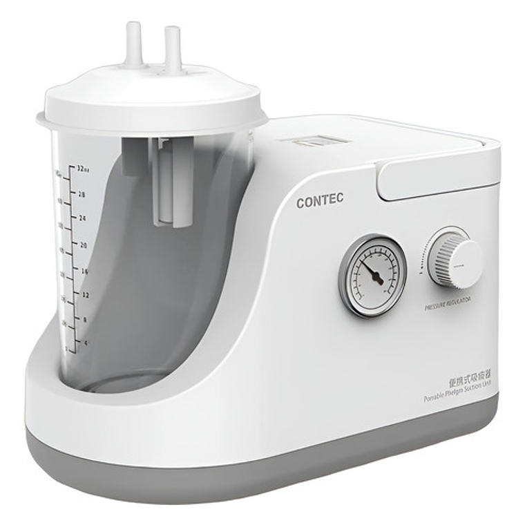 Bomba Aspiración Secreciones Con Batería Original Contec 2