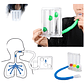 Ejercitador Pulmonar 600ml - 1200ml Respiratorio Espirometro - Miniatura 8
