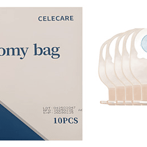 10x Bolsa Colostomía Drenable Con Filtro Anti Olor Y Gases