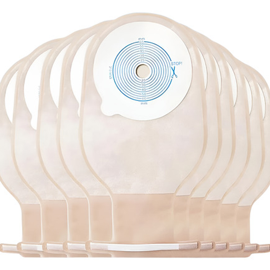 10x Bolsa Colostomía Drenable Con Filtro Anti Olor Y Gases 2