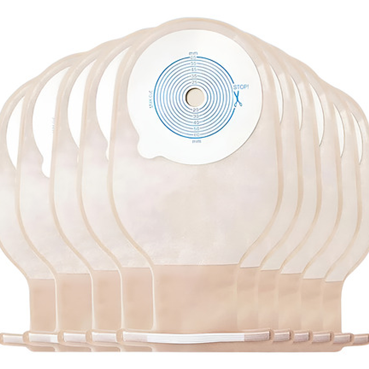 10x Bolsa Colostomía Drenable Con Filtro Anti Olor Y Gases 2
