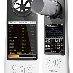 Espirómetro Contec Bluetooth Batería Recargable Sp80b