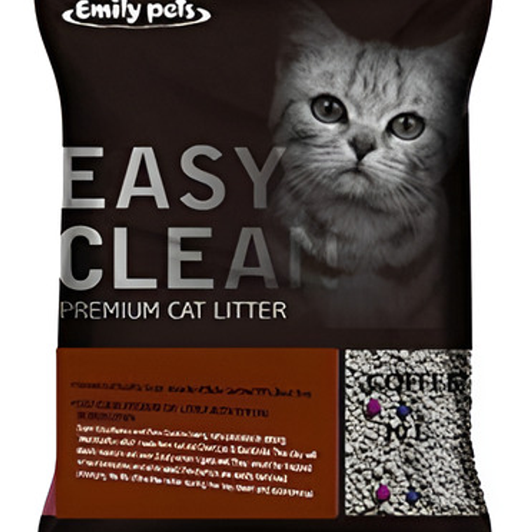 Arena Sanitaria Aglutinante Easy Clean Emilypets 20k Premium 7