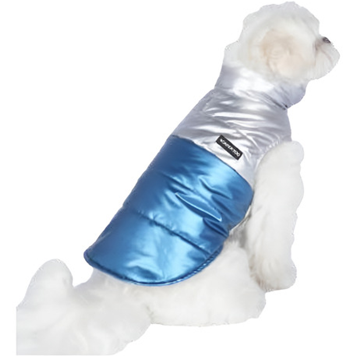 Cortaviento Perro Grande Cuerina Metálica Wonderdog Mascotas 2