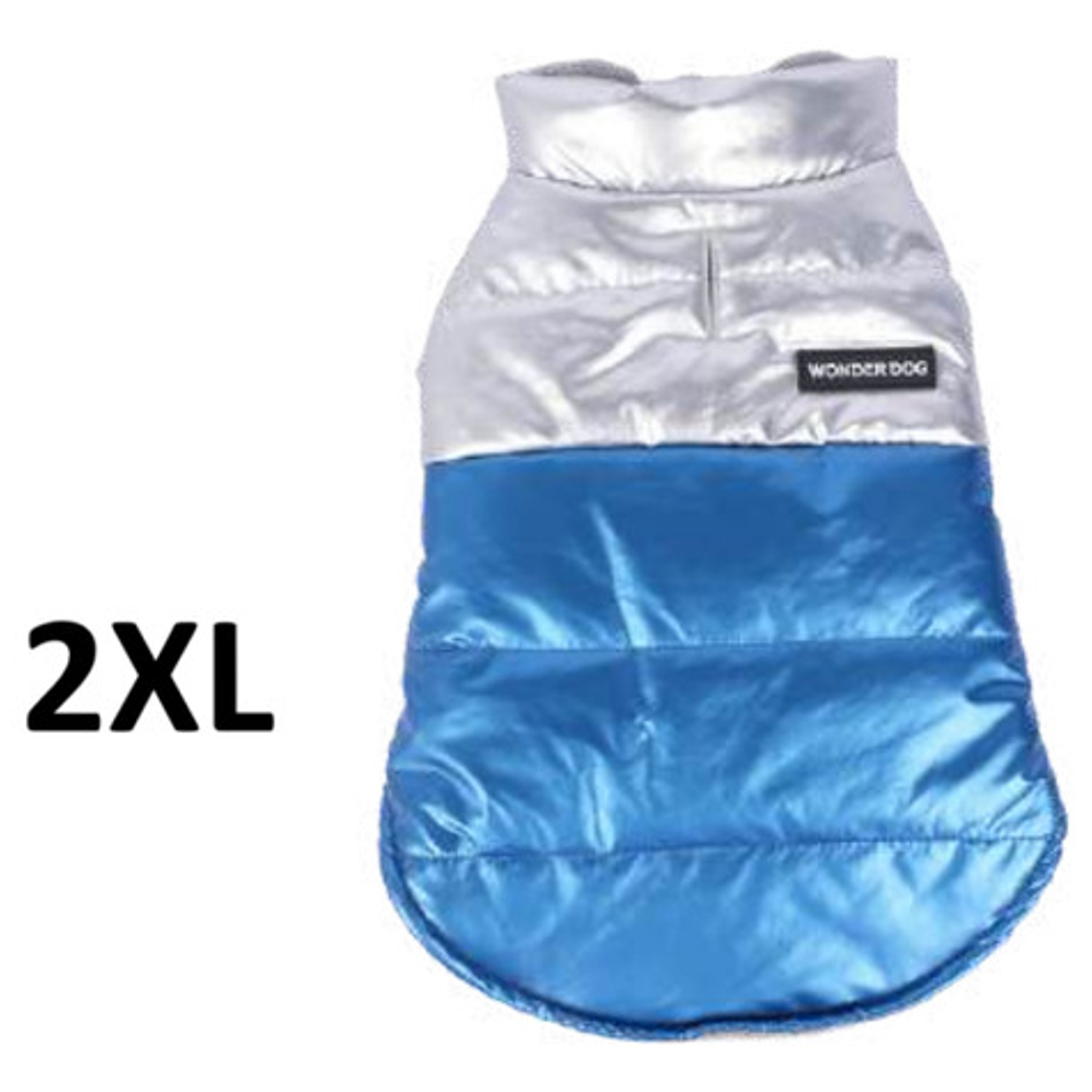 Cortaviento Perro Grande Cuerina Metálica Wonderdog Mascotas 5