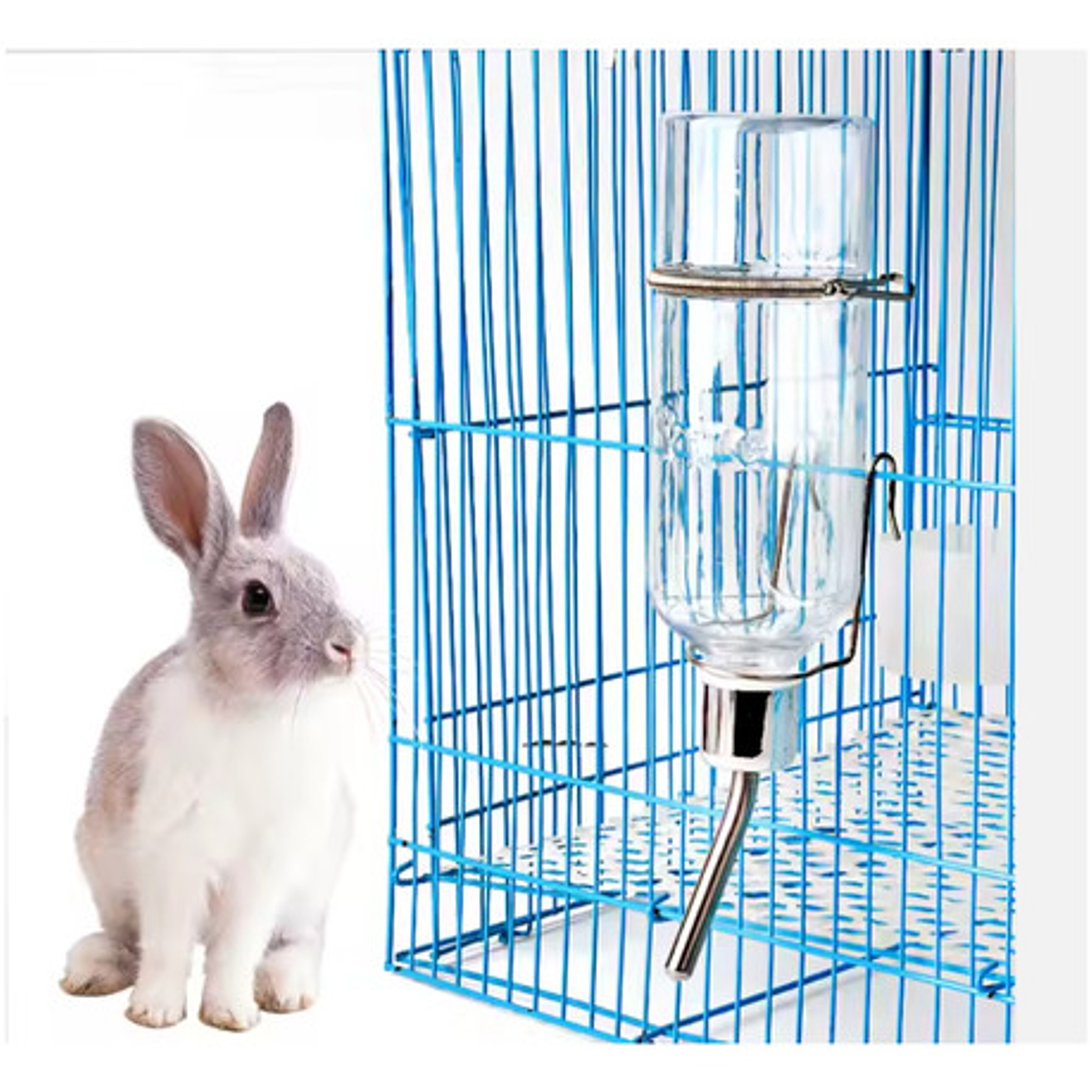 Bebedero Colgante 350 Ml Conejo Hamster Pequeñas Mascotas 6