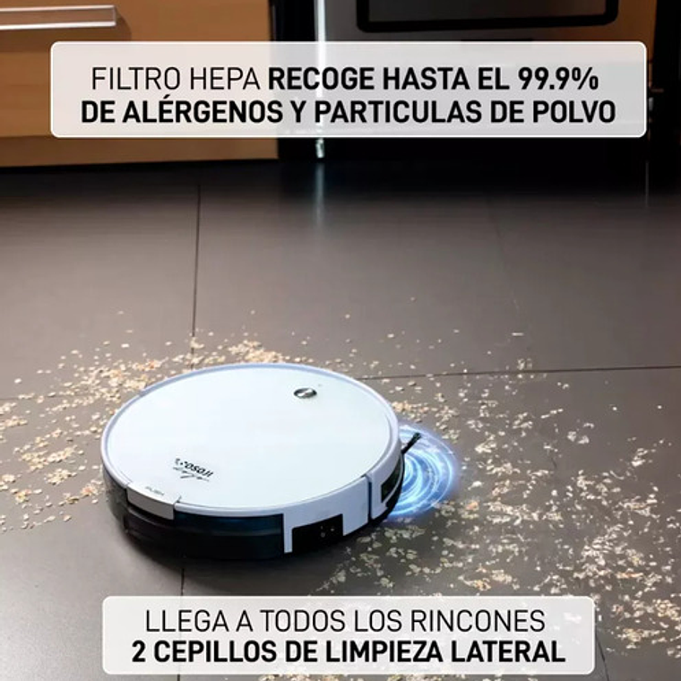Aspiradora Robot Osoji Dojo D990 Wifi Sensor De Obstáculos 3