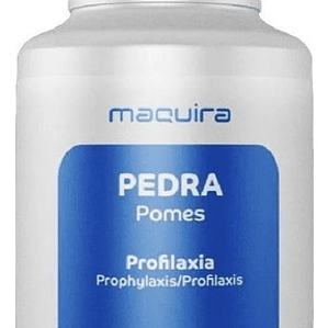 Polvo Piedra Pómez Extrafina Maquira Para Pulir Dental 100g Blanco