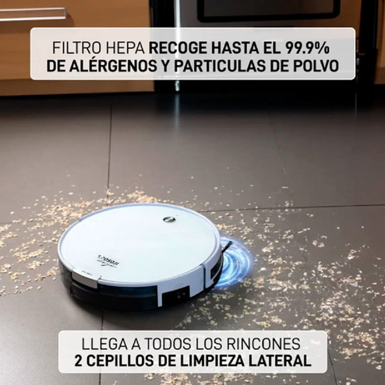 Osoji Aspiradora Robot Dojo D990 Color Blanco 3