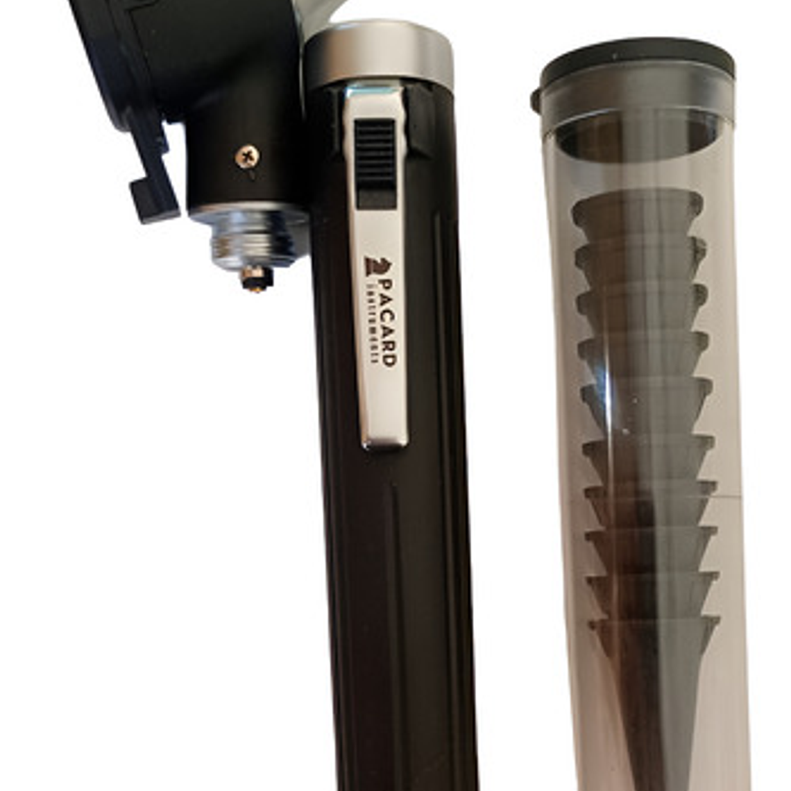 Otoscopio Led Optica +10 Conos + Pilas Recargables Por Usb 3