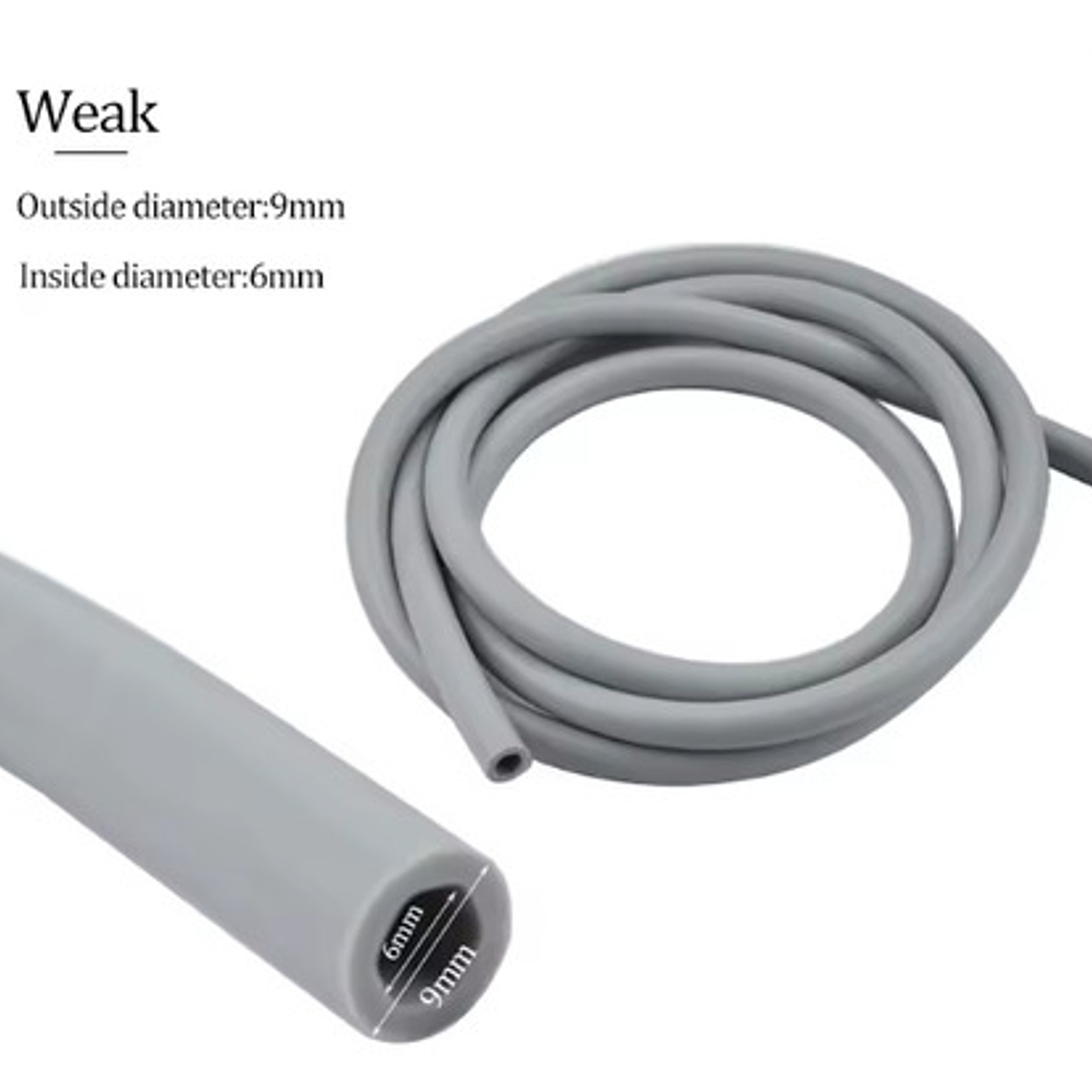 Manguera Eyector / Hemosuctor Dental Succión Fuerte O Débil 6