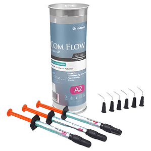 Kit Composite Foto T Com Flow 3 Jeringas Resina Dental Flow