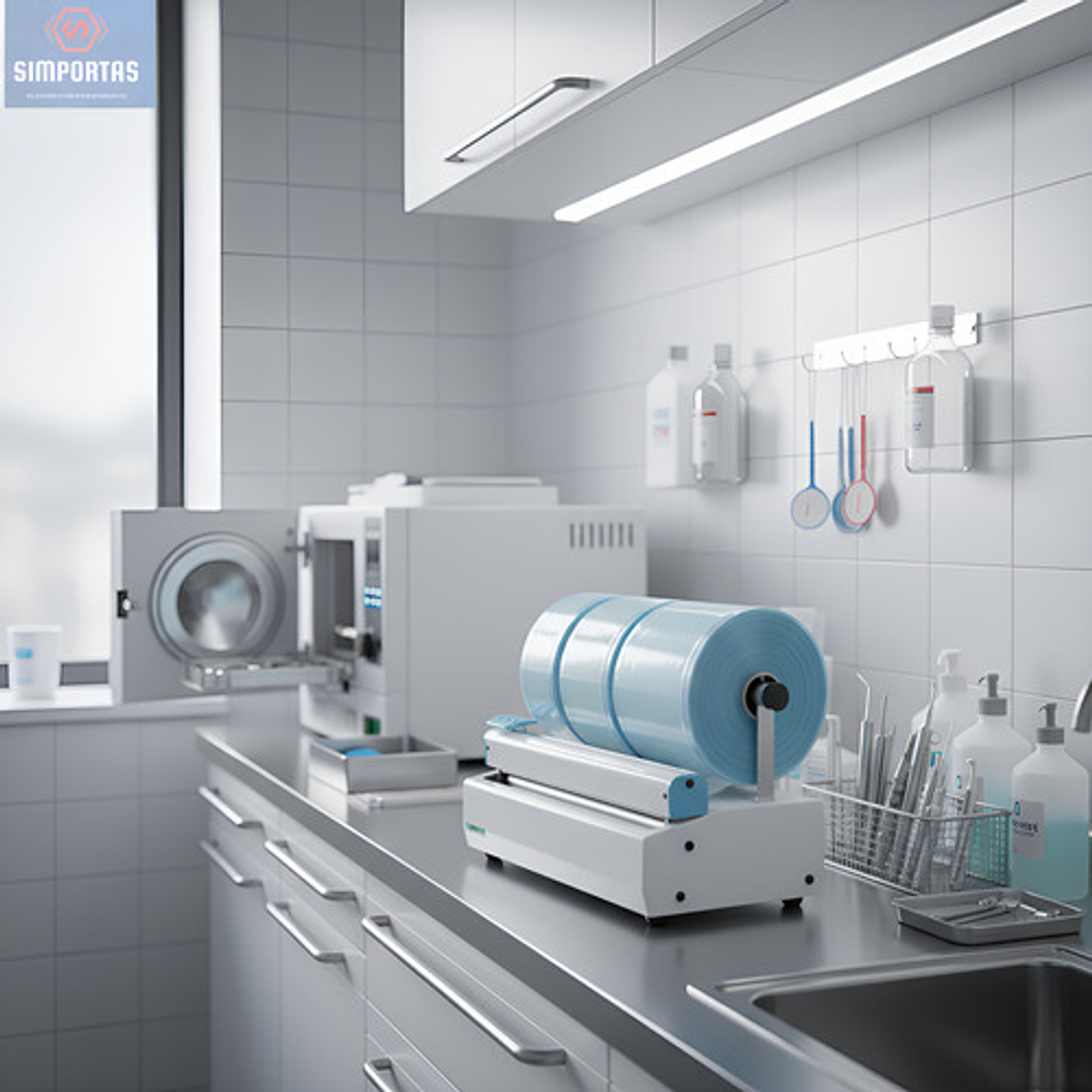 Selladora Dental Esterilizacion Mangas Única Regulación T° 2