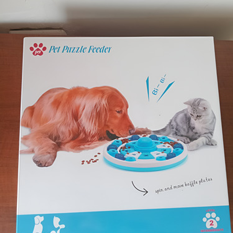 Bandeja Interactiva Comida Lenta Para Perros Mascotas 3