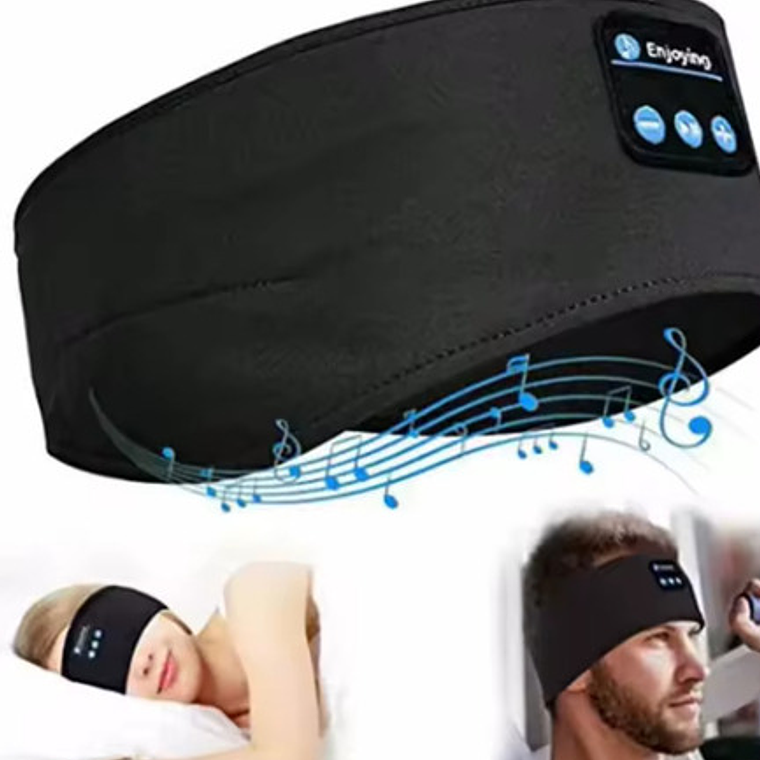 Antifaz Audífonos Bluetooth Anti-ruido Para Dormir Correr 3
