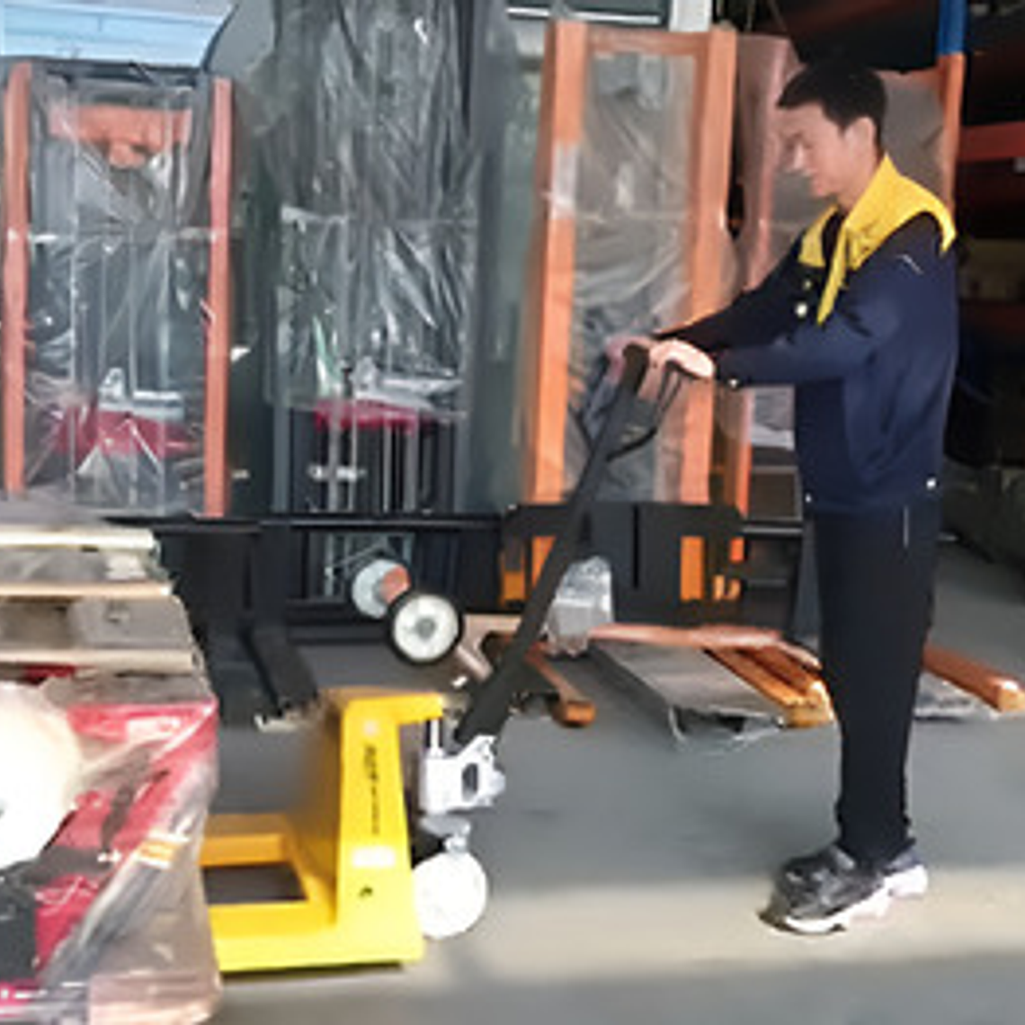 Transpaleta Hidráulico Manual Único 3 Toneladas Capacidad 3