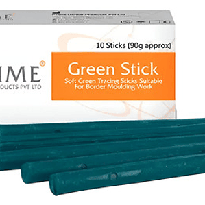 Caja Set 10 Compuesto De Modelar Godiva Dental Verde