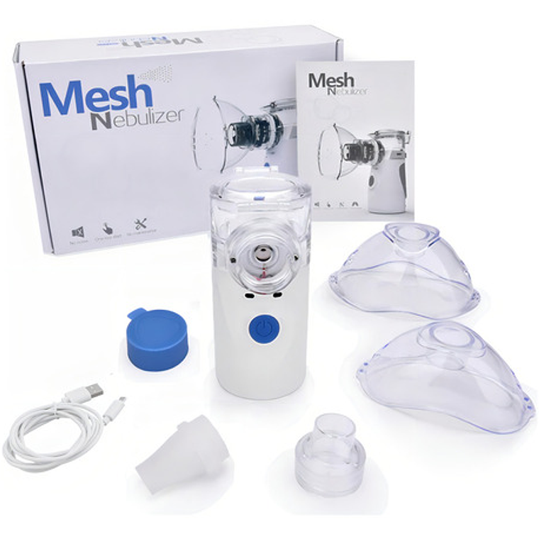 Nebulizador Inalámbrico Ultrasónico Mesh Ym-252 Blanco 2