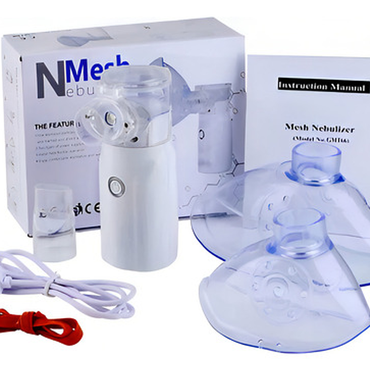 Nebulizador Inalámbrico Ultrasónico Mesh Ym-252 Blanco 5