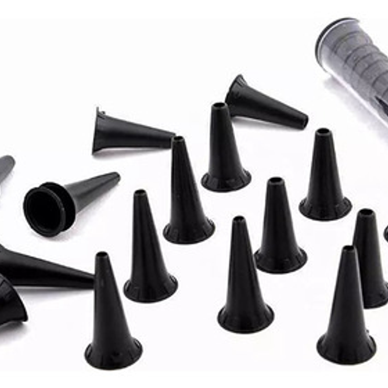 Pack 10 Conos De Otoscopio Médico Medidas 2
