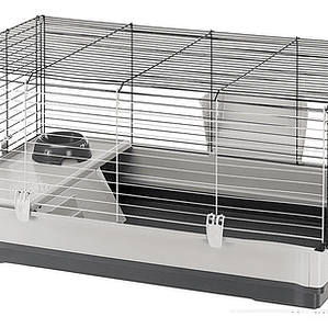 Jaula Modular Kl Con Techo Abatible + Accesorios Mascotas