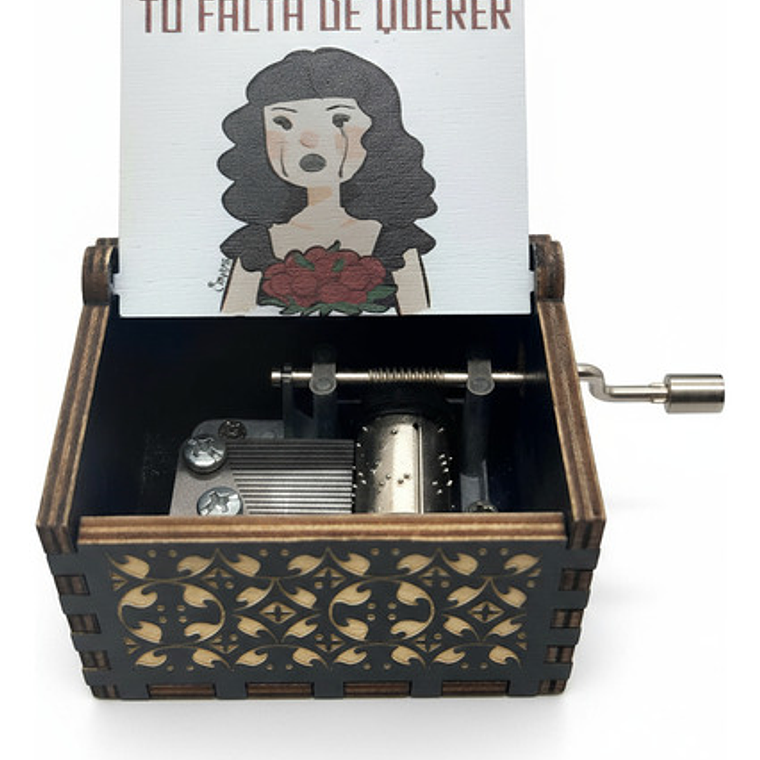 Caja Musical Manivela Mon Laferte Tu Falta De Querer Intro 1