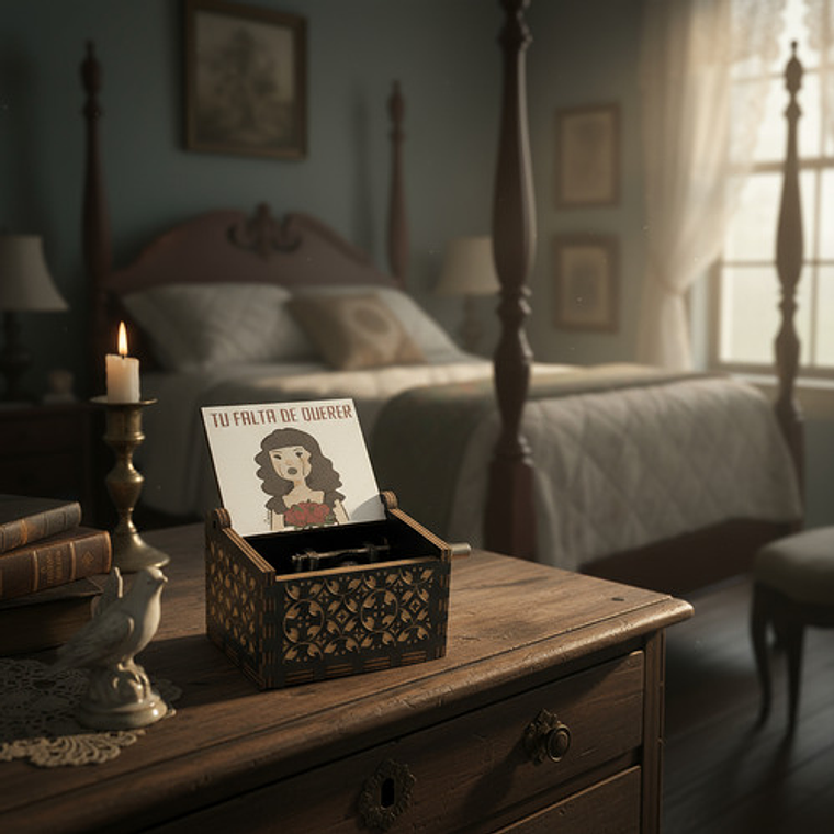 Caja Musical Manivela Mon Laferte Tu Falta De Querer Intro 4