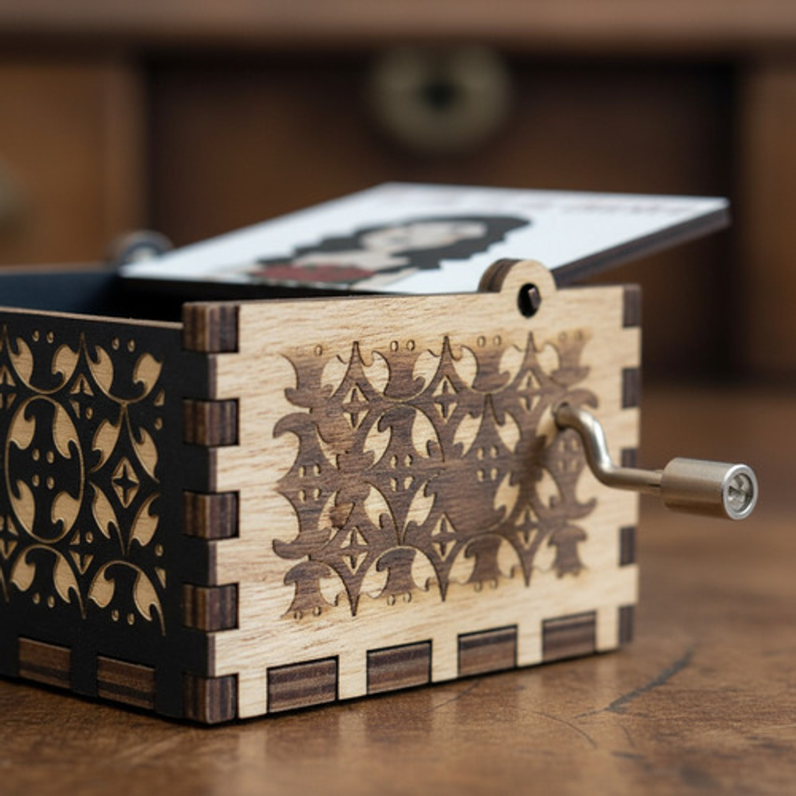 Caja Musical Manivela Mon Laferte Tu Falta De Querer Intro 6