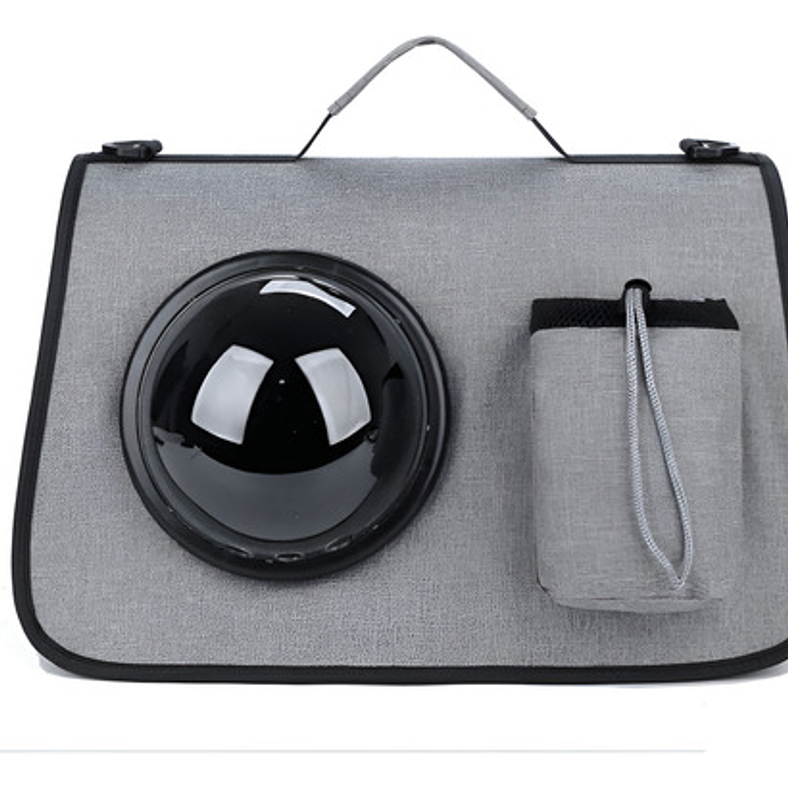 Bolso Transporte Perro Y Gato Cúpula Transparente Mascotas 1