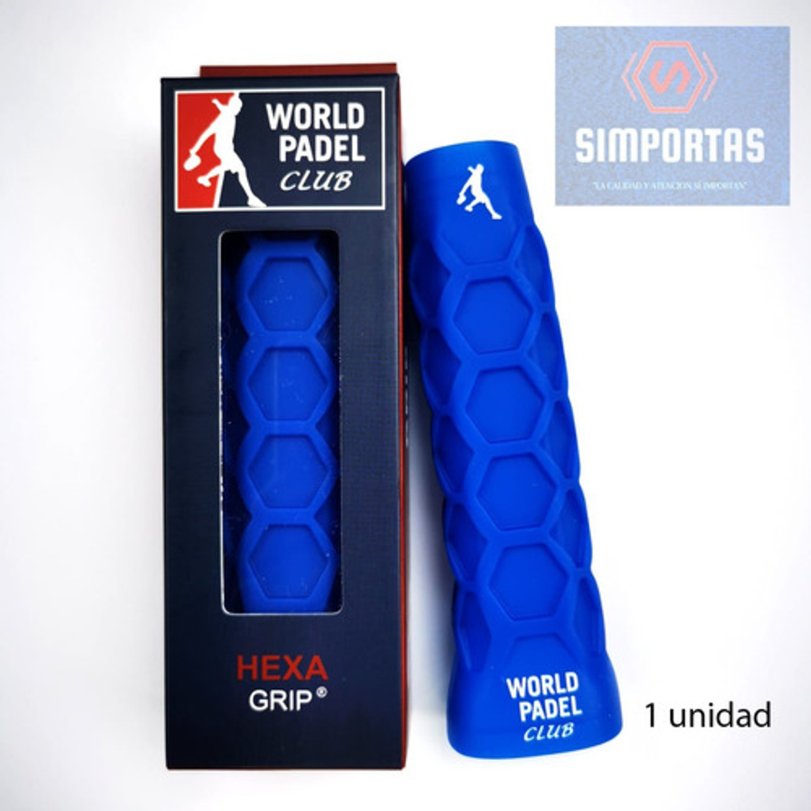 Hexa Grip Confort World Padel Club Con Tiras Colores Full 4