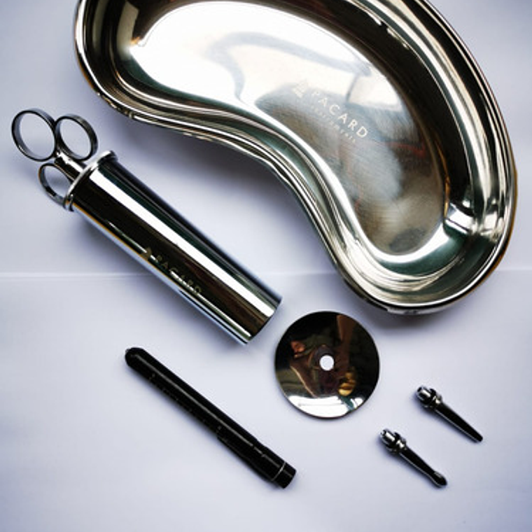 Kit Completo Lavado Oído Pacard + Linterna + Termómetro Niño 6