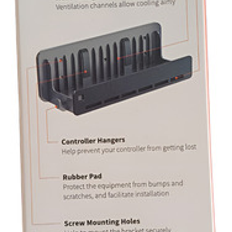 Soporte Pared Muro Nintendo Switch Cartuchos De Juegos 3d 8